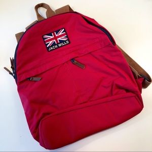 Jack Wills Sambourne Rucksack in Red